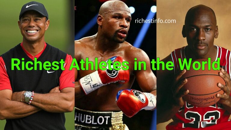 Top 10 richest athletes in the world currently 2022